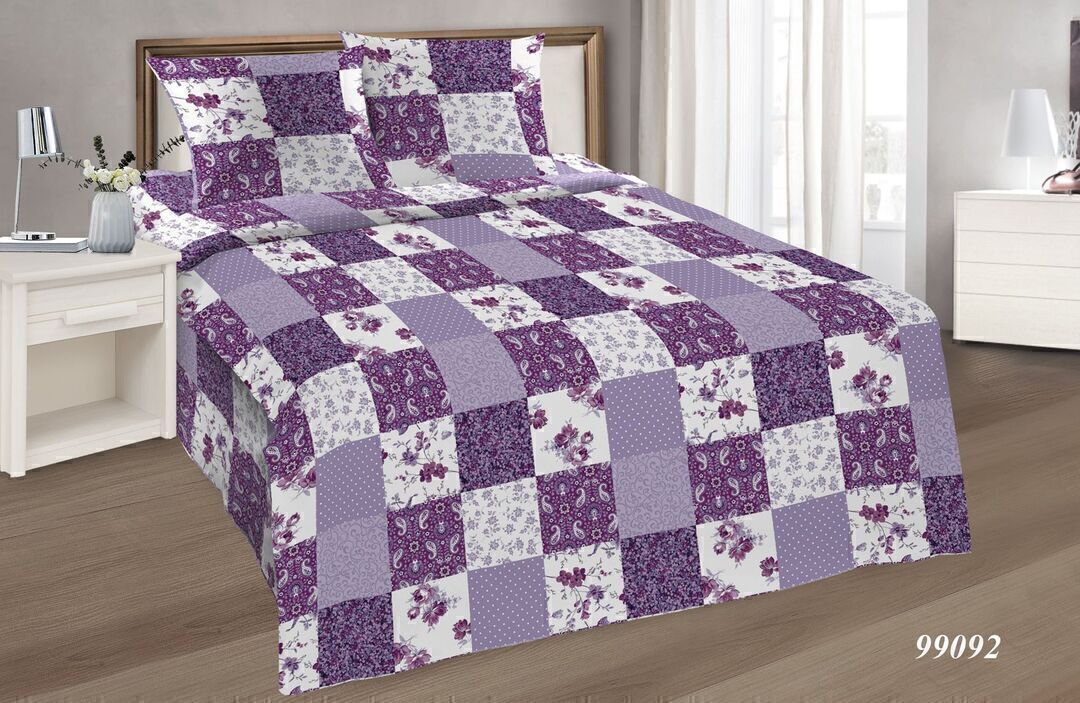 КПБ 1,5сп бязь Шуя Реноме <99092> (арт.61/002н)