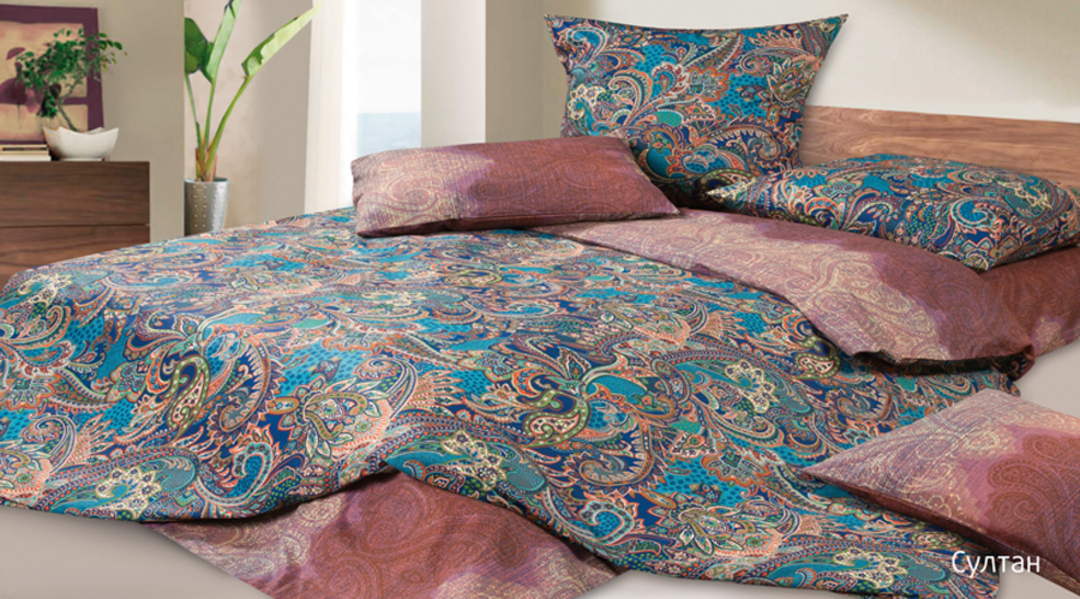 КПБ семейный сатин Гармоника <Султан>