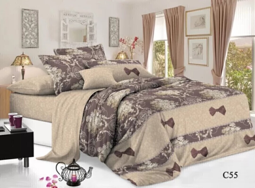 КПБ 2сп поплин с европростыней Люксор <55 (80м) А/В>