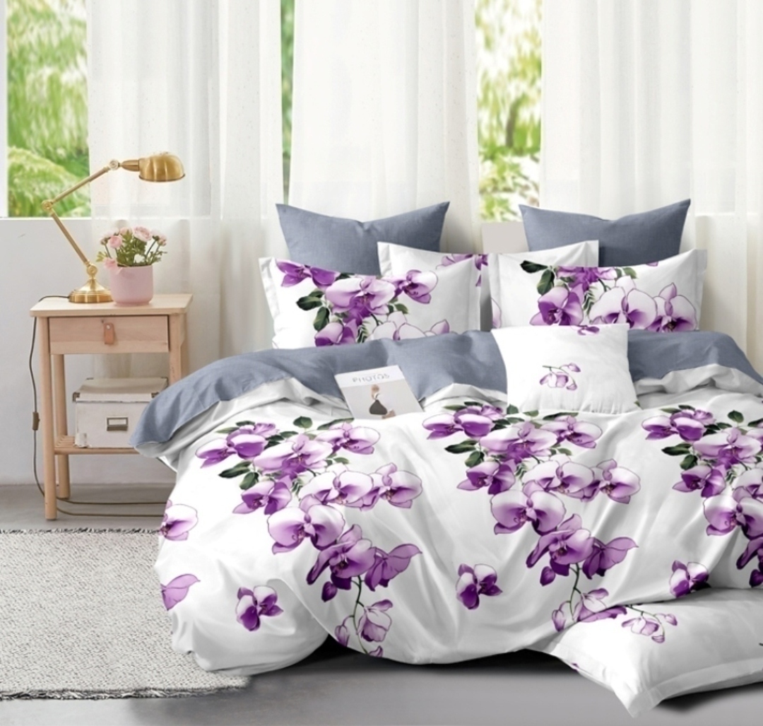 КПБ 2сп поплин Exclusive Viola <ПА-039 Скидка>