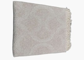 Плед Византия Влади, светло-бежевый, 9050253