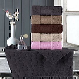 Полотенце махровое Коаст Luxor, 07050 темно-серый