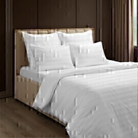 КПБ  страйп-сатин 3*3 (нав 50*70) Verossa Stripe <00бел>